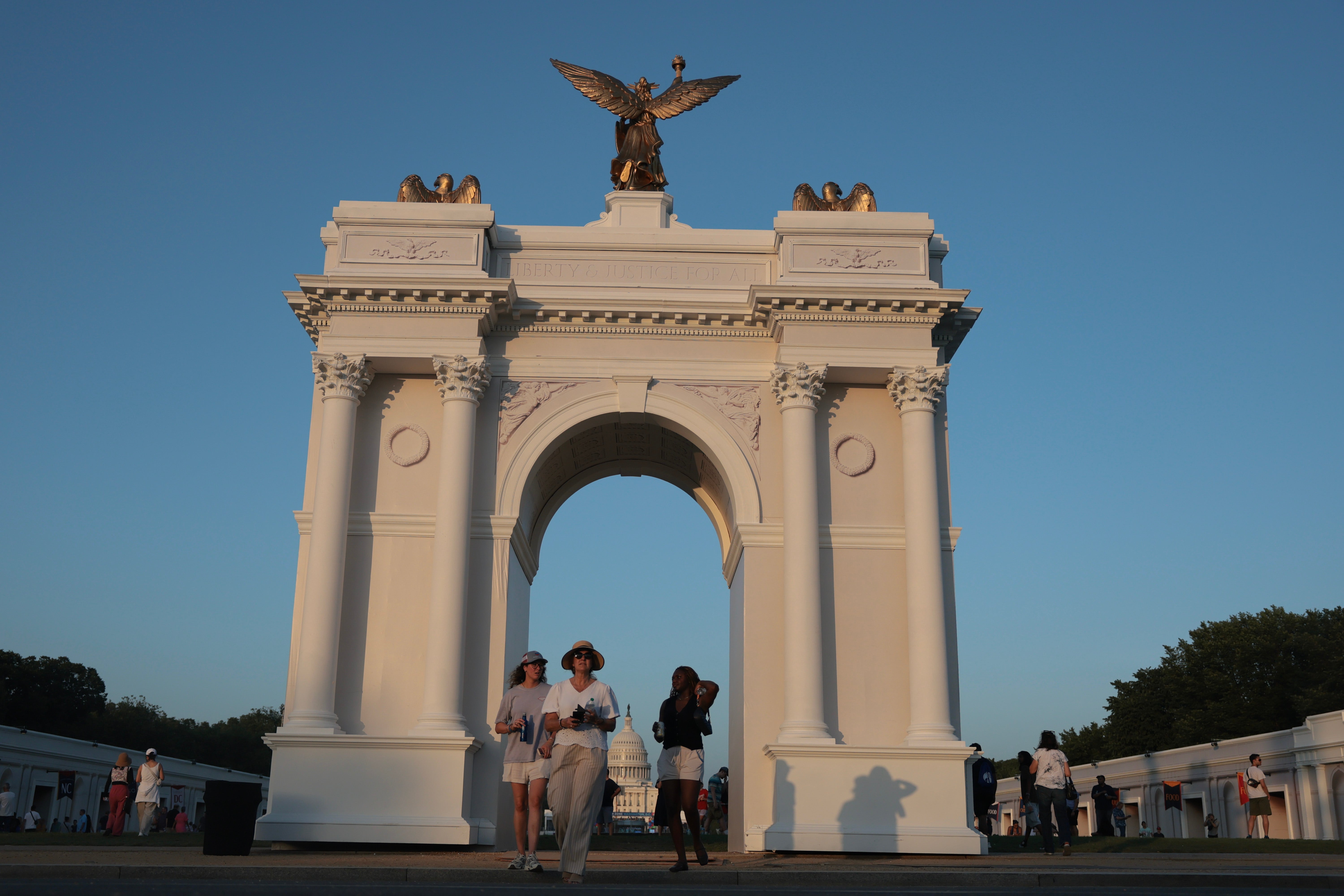 Donald Trump idea for a ‘military complex’ inside a planned ‘triumphal’ arch hasn’t made its way to the planning commission reviewing the site, despite the president’s claim that the request came from the Pentagon