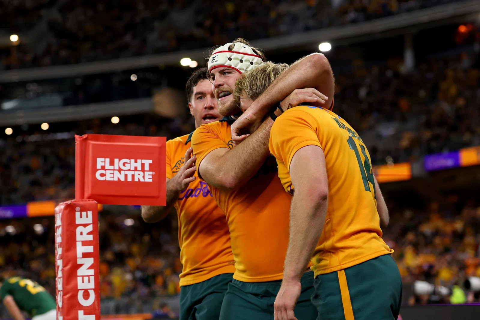 The Wallabies have downed the world champions. (Getty)