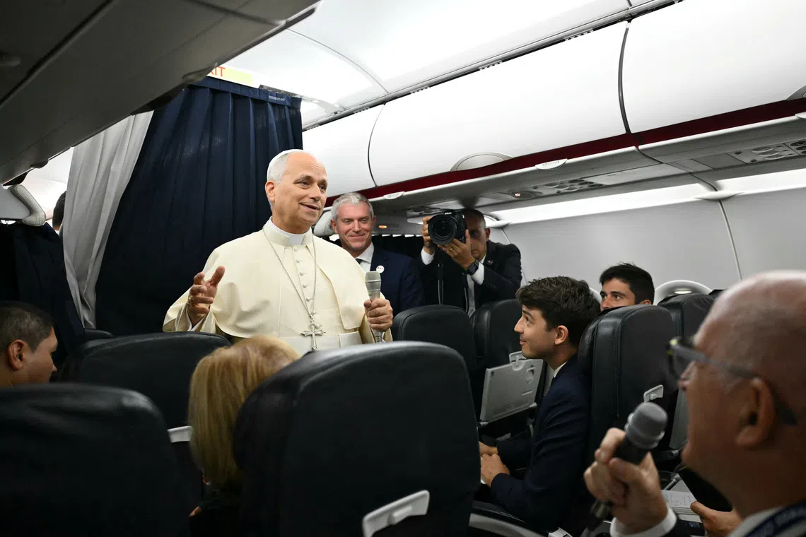 Pope Leo urges Russia, Ukraine to sit down and discuss how to end war