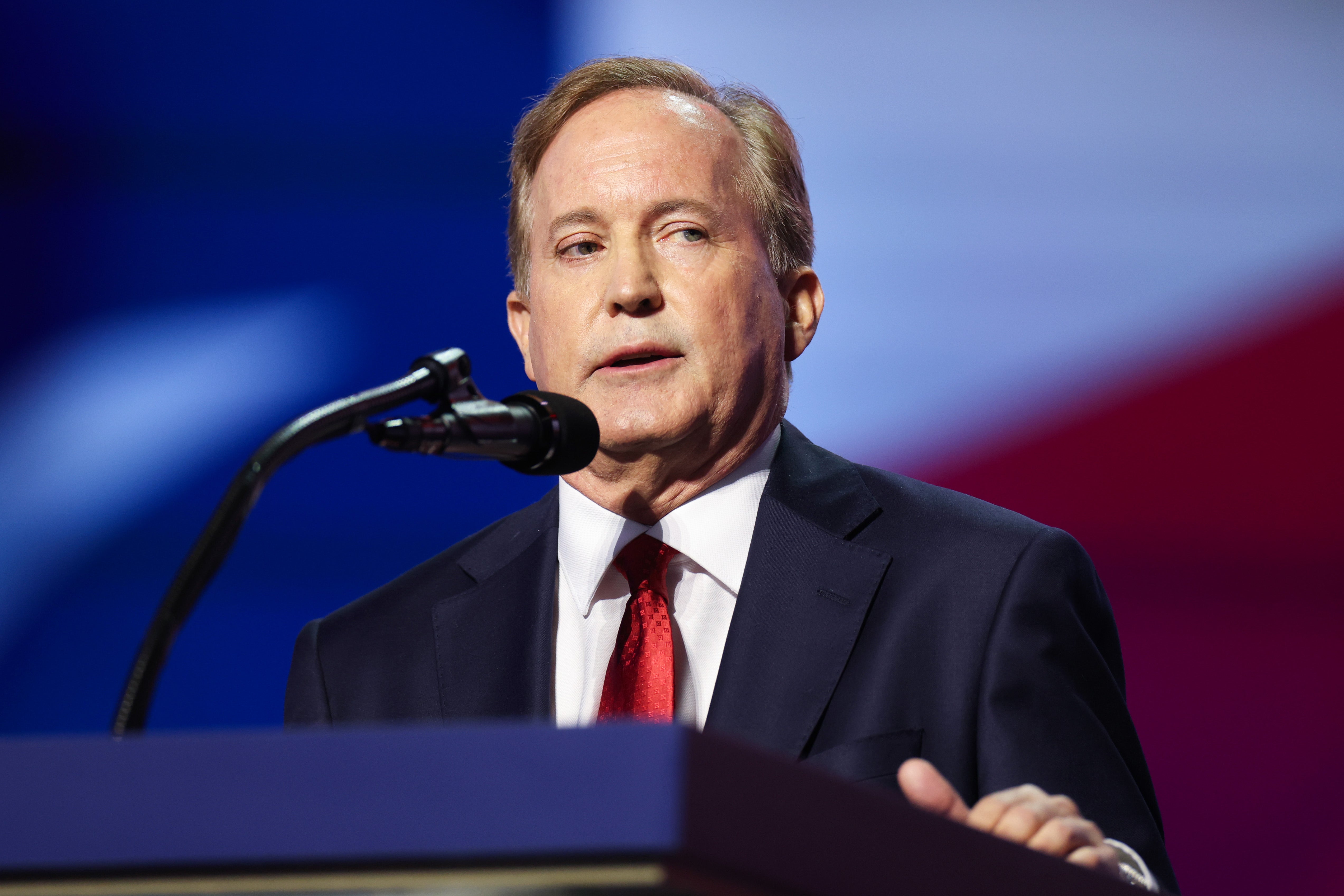 Audio has emerged of Texas Attorney General and Republican Senate candidate Ken Paxton complaining that President Donald Trump’s midterms convention ‘dropped our numbers’