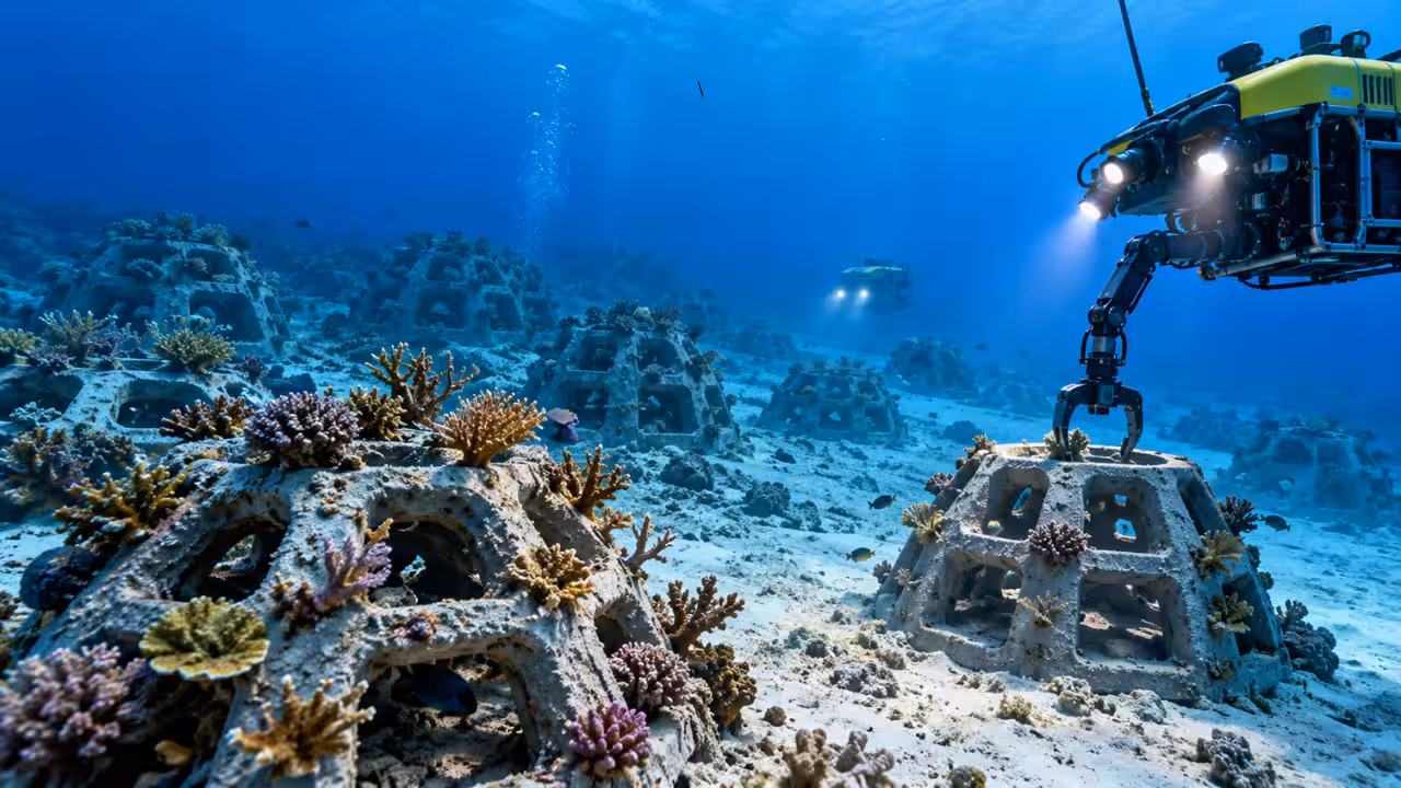 Why are cold-water coral reefs important for deep-sea biodiversity