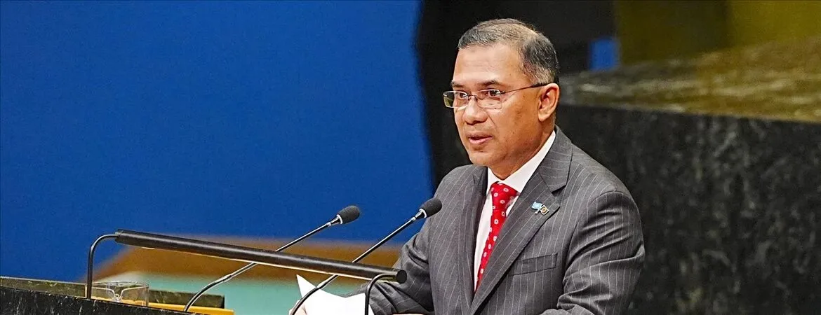 Bangladesh’s prime minister calls for international action on Rohingya crisis, greater climate justice