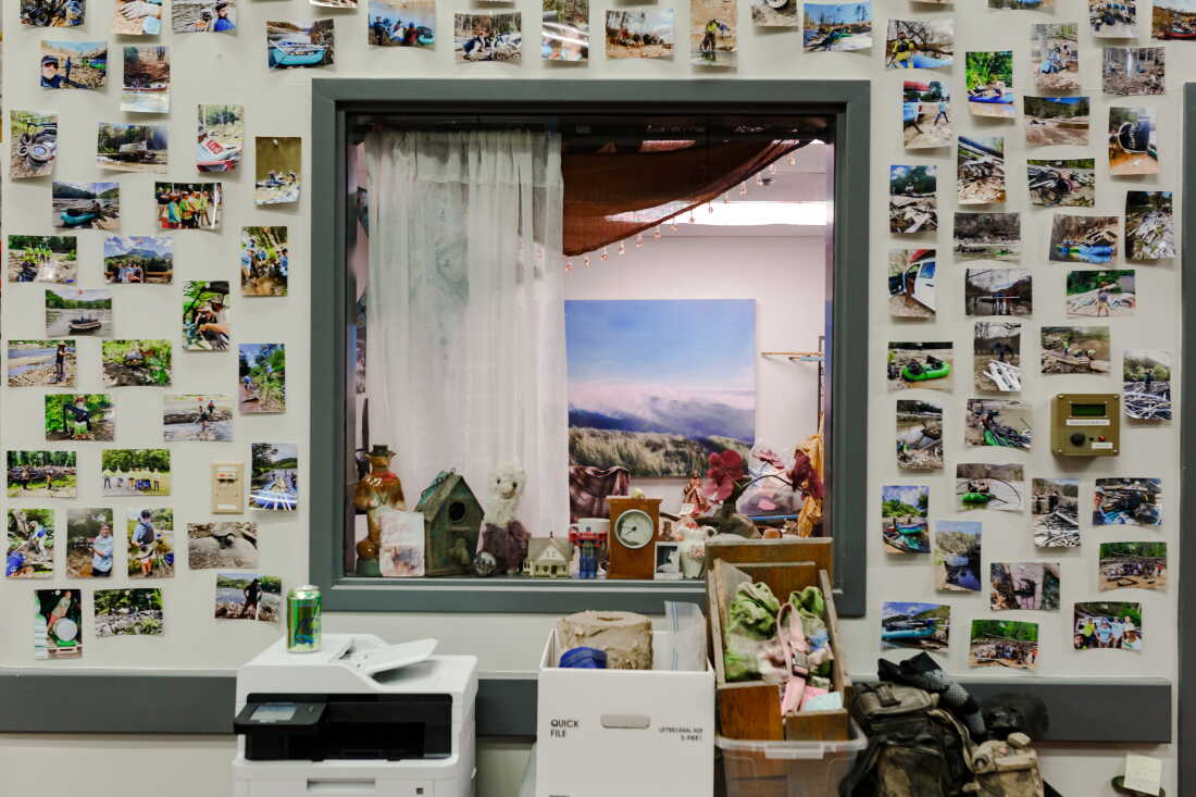Mandy Wallace of MountainTrue in North Carolina works to reunite lost objects with their owners. 