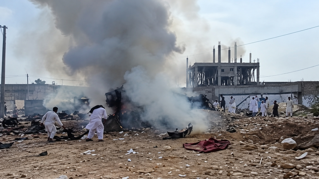 The blast took place in Dera Ismail Khan, a district in Khyber Pakhtunkhwa province, emergency service Rescue 1122 said. (image enhanced using AI)