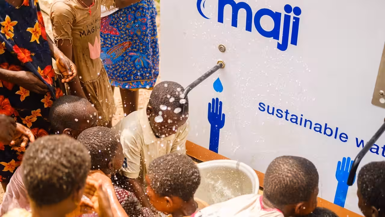 On its 10th-anniversary page, the organisation says it had served 126,000,000 litres of clean water to more than 380,000 people (Image: Project Maji Official Site)