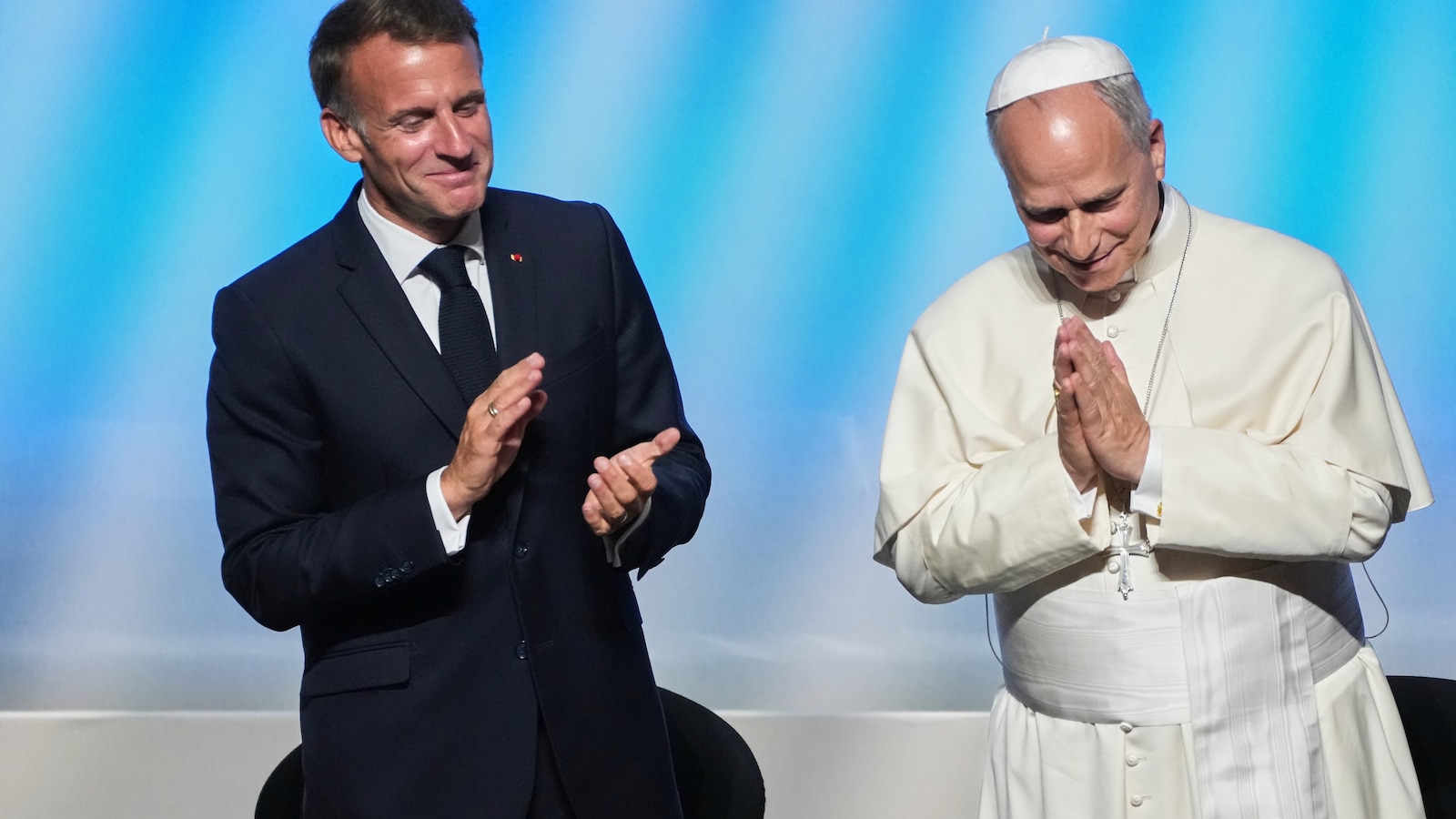 Pope urges leaders to preach peace as he recalls foundations of European unity