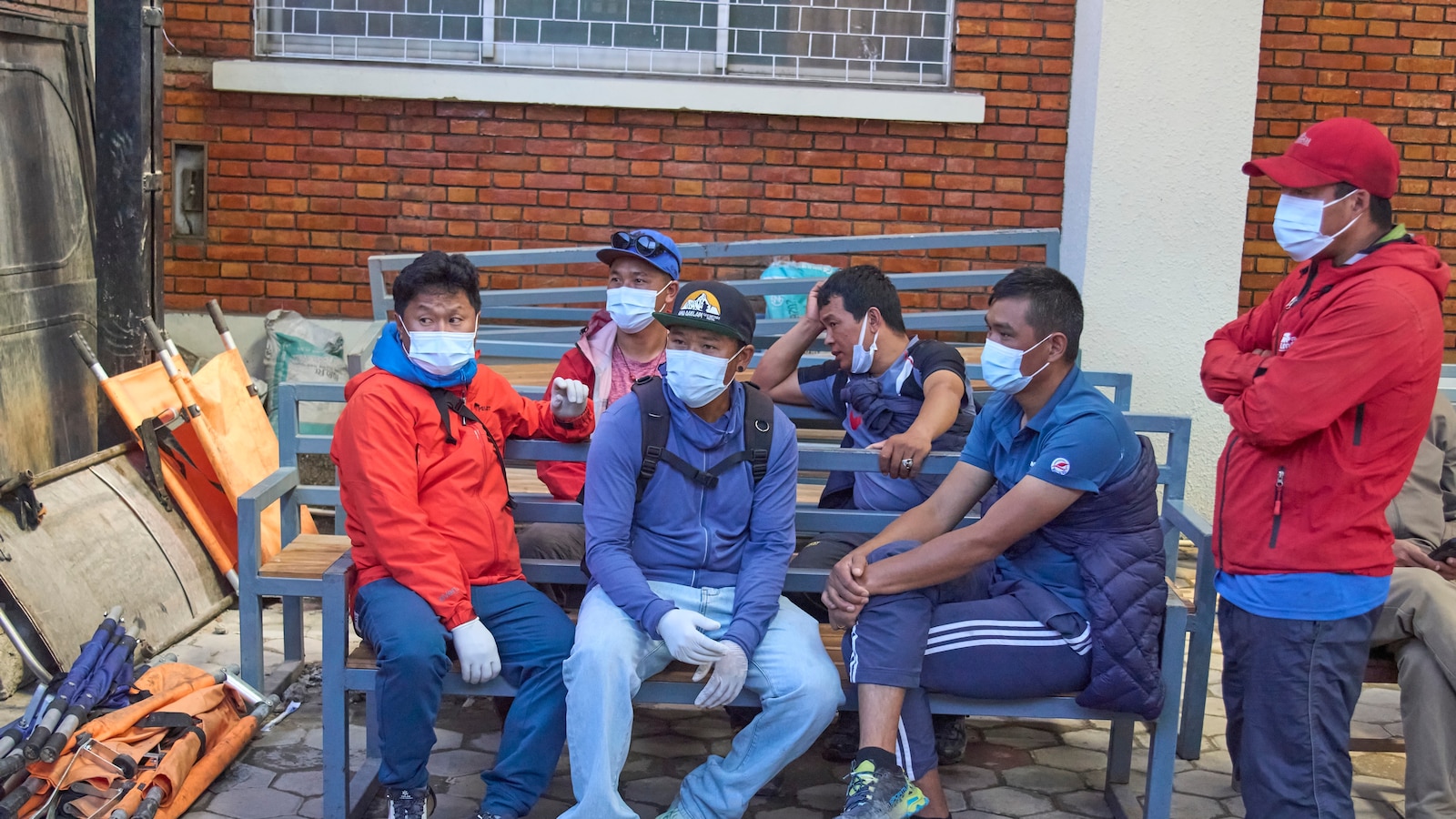 Rescue teams search Nepal mountain for 12 swept by avalanche