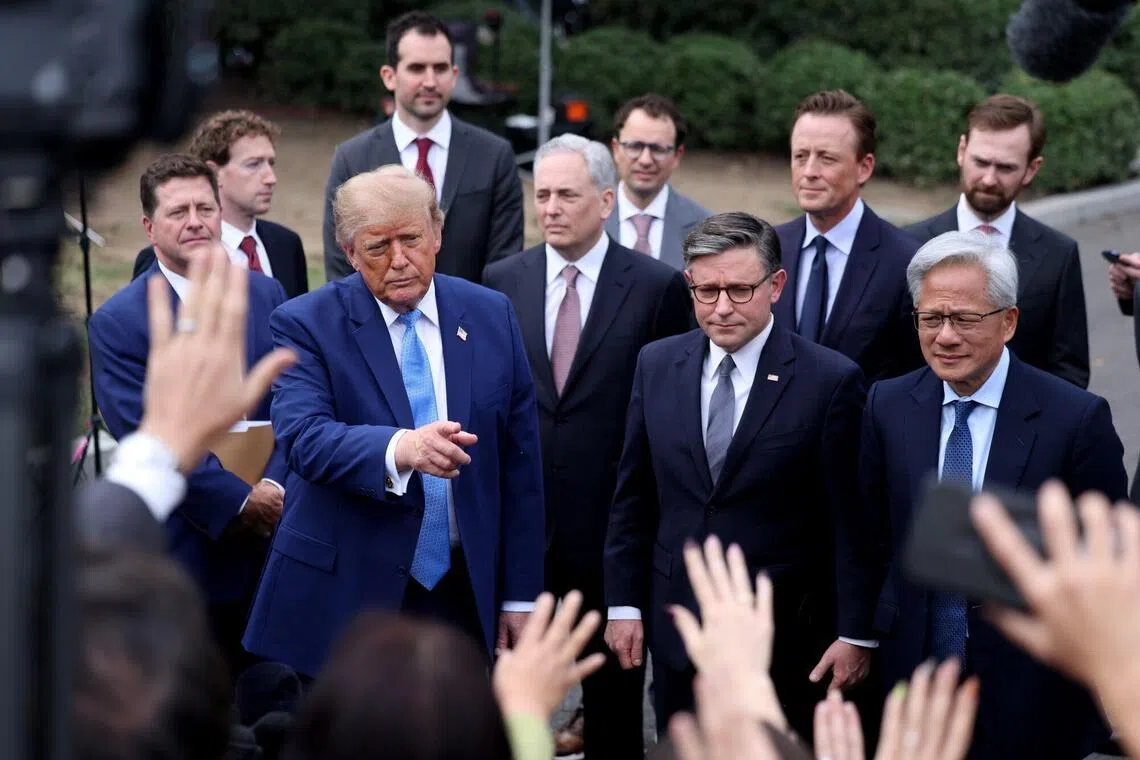 Trump releases AI accord with tech executives