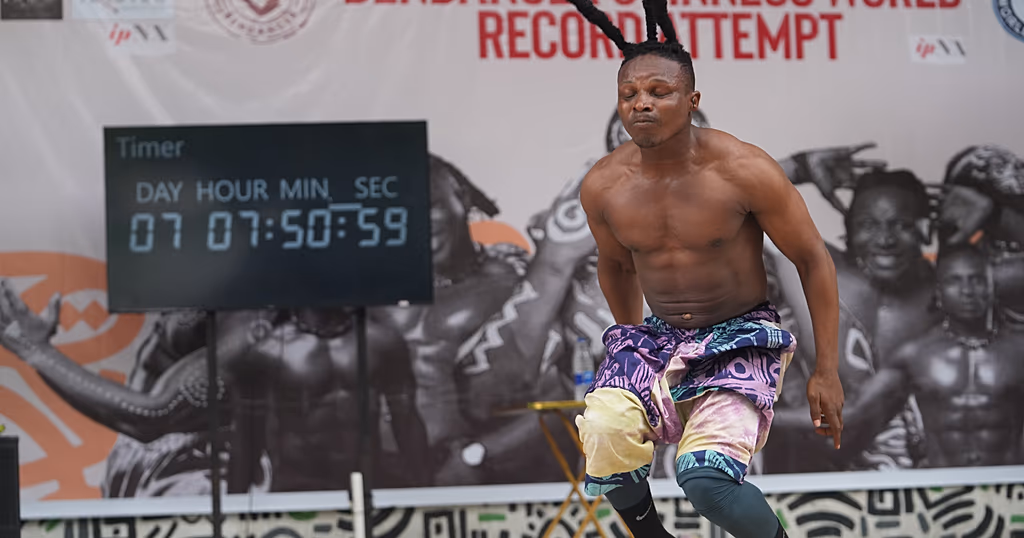 Nigeria : Ben Dancer vise le record du monde du plus long marathon de danse