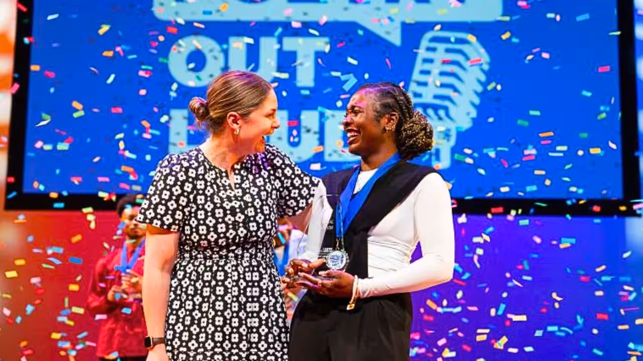 Indiana high school student's first Poetry Out Loud journey reaches the national stage<br>