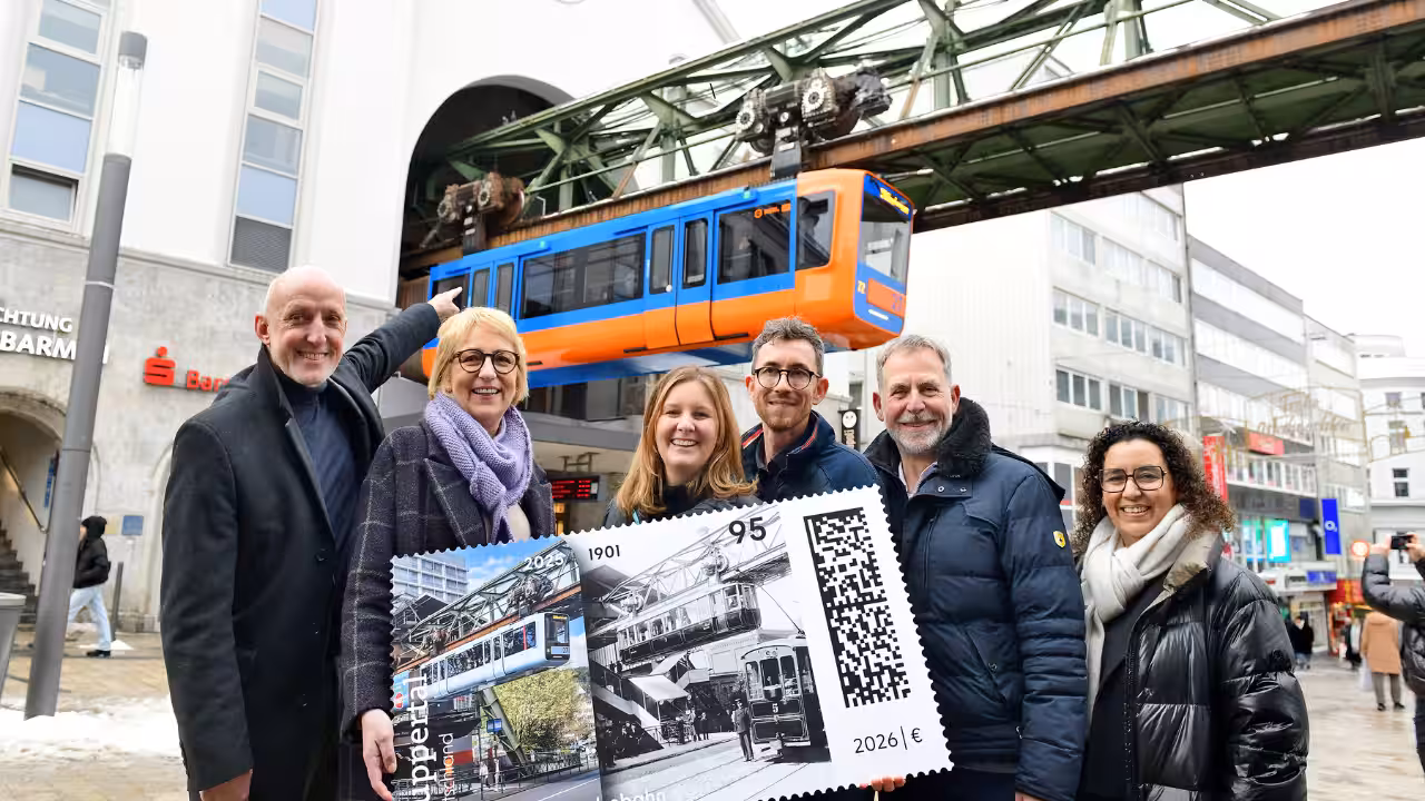 How Wuppertal is celebrating 125 years of its “flying train”