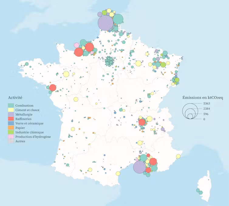 Émissions de gaz à effet de serre en France. Cédric Rossi, 2026