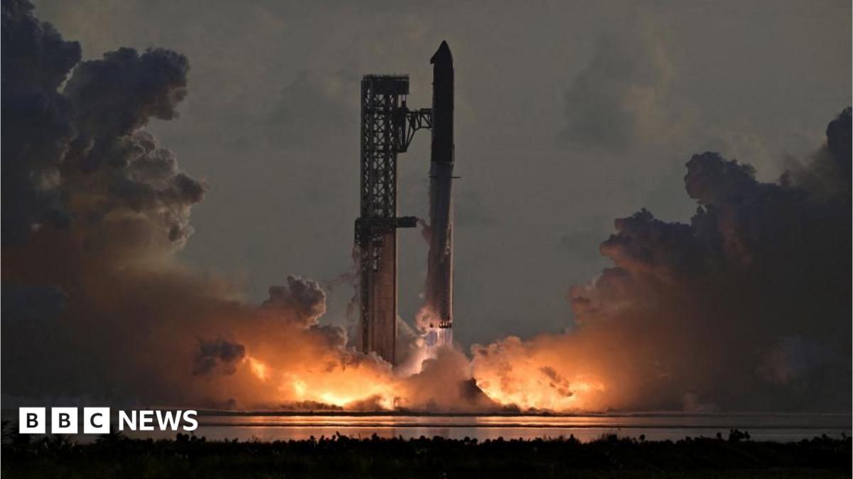 From launch to a fiery splashdown, Starship completes orbit test