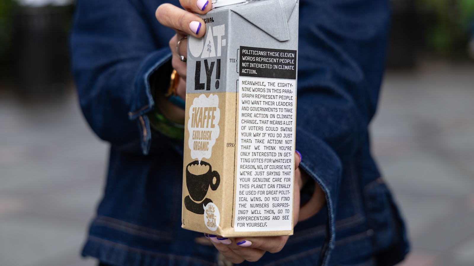 The world's largest oat milk producer has joined an unusual climate journalism campaign