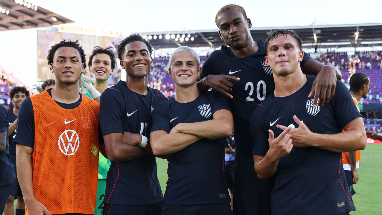 There's a palpable sense of excitement surrounding the USMNT's young guns - ESPN