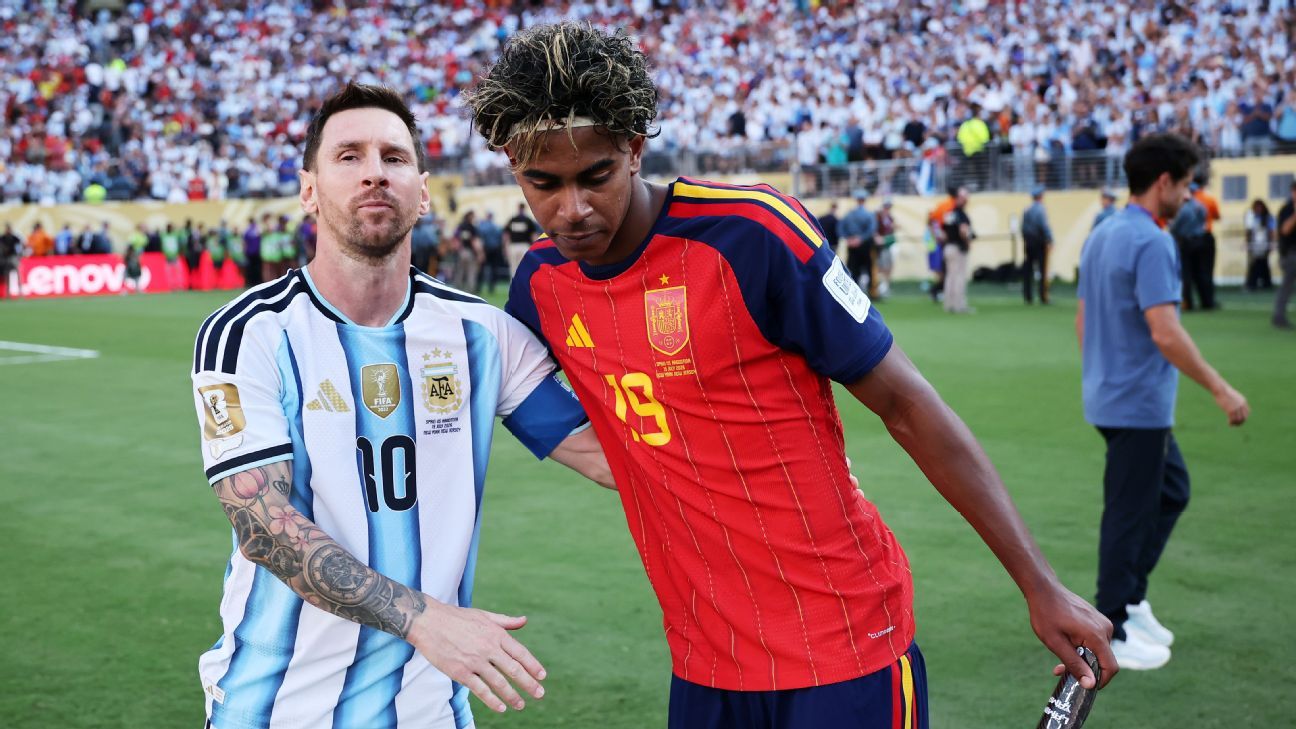 Lamine Yamal reveals what he said to Lionel Messi after World Cup final - ESPN