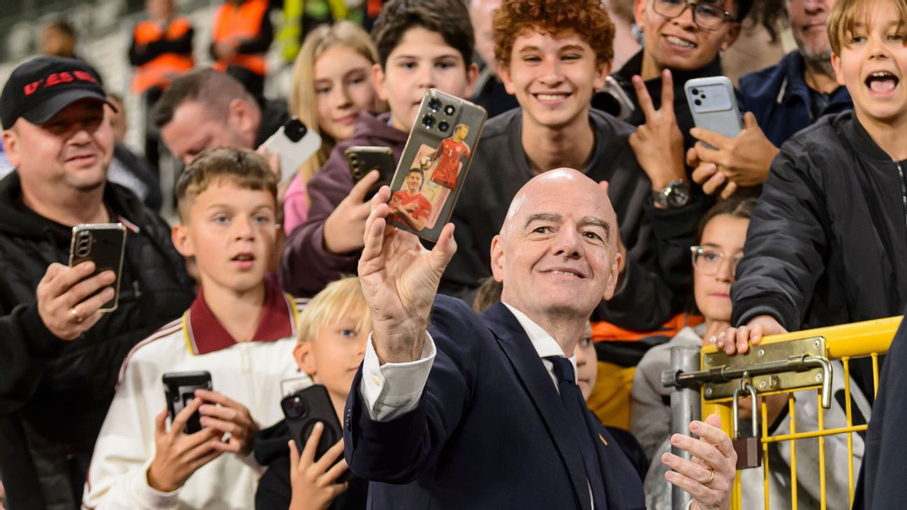 Will anyone stop Infantino? FIFA president is confident U20 World Cup cameo says otherwise - ESPN