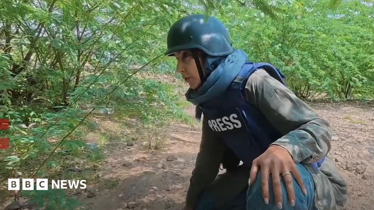 BBC reports from the front-line of an escalating war in Yemen