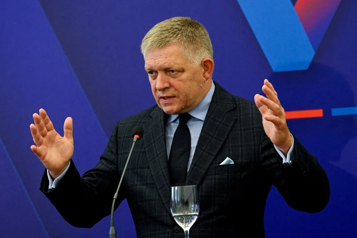 Slovak PM Fico's party calls on coalition to end disputes as government frays