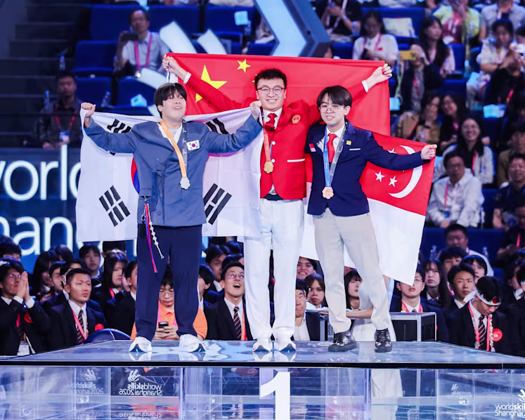 Piece by piece: The road to Singapore’s first digital construction WorldSkills medal