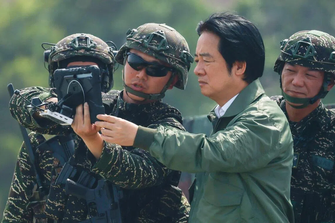 Taiwan must deepen drone cooperation with democratic partners, president says