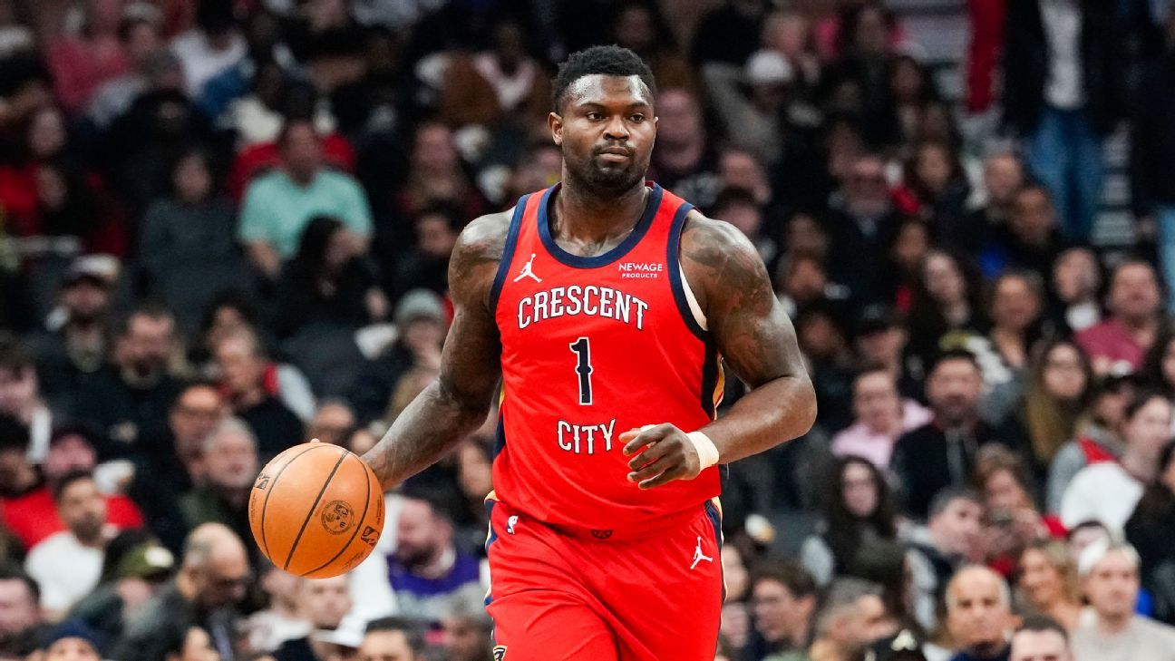 Zion Williamson, on cusp of 8th season, not where he wants to be - ESPN