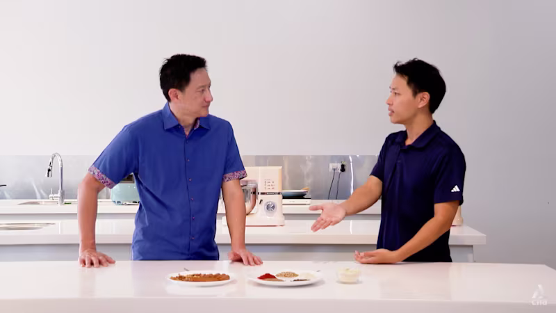Chia with Jill’s Sausages founder Nicholas Lee, 42.