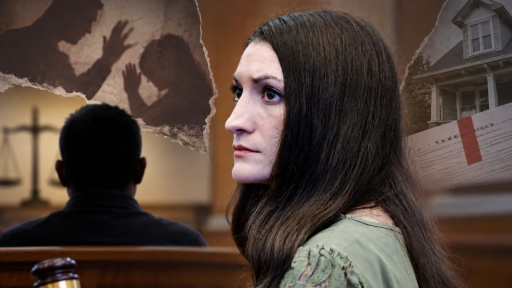 Lindsay Clancy looks on as Judge William Sullivan has declared a mistrial in Plymouth, US, September 4, 2026. (Reuters/image modified using AI)