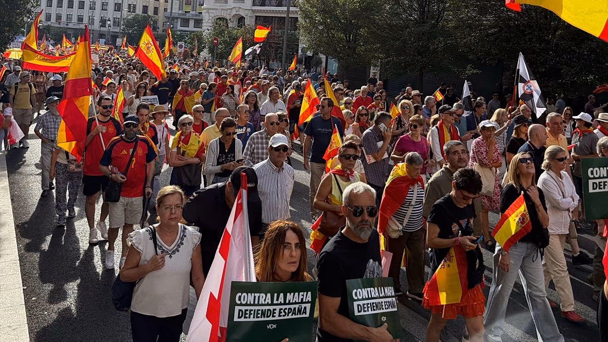 Thousands of protesters take to the streets in Madrid over Ceuta migrant crisis