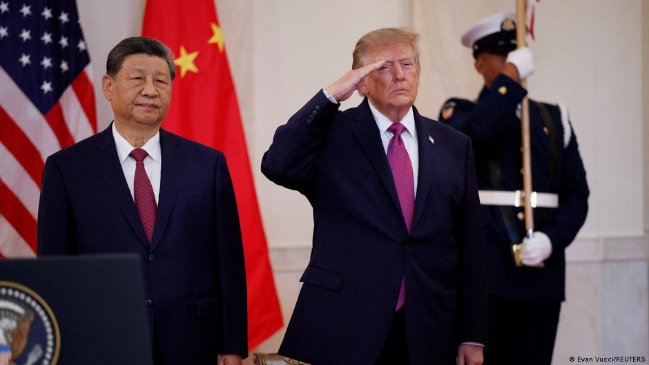 No public mentions of Taiwan at official Xi and Trump meeting