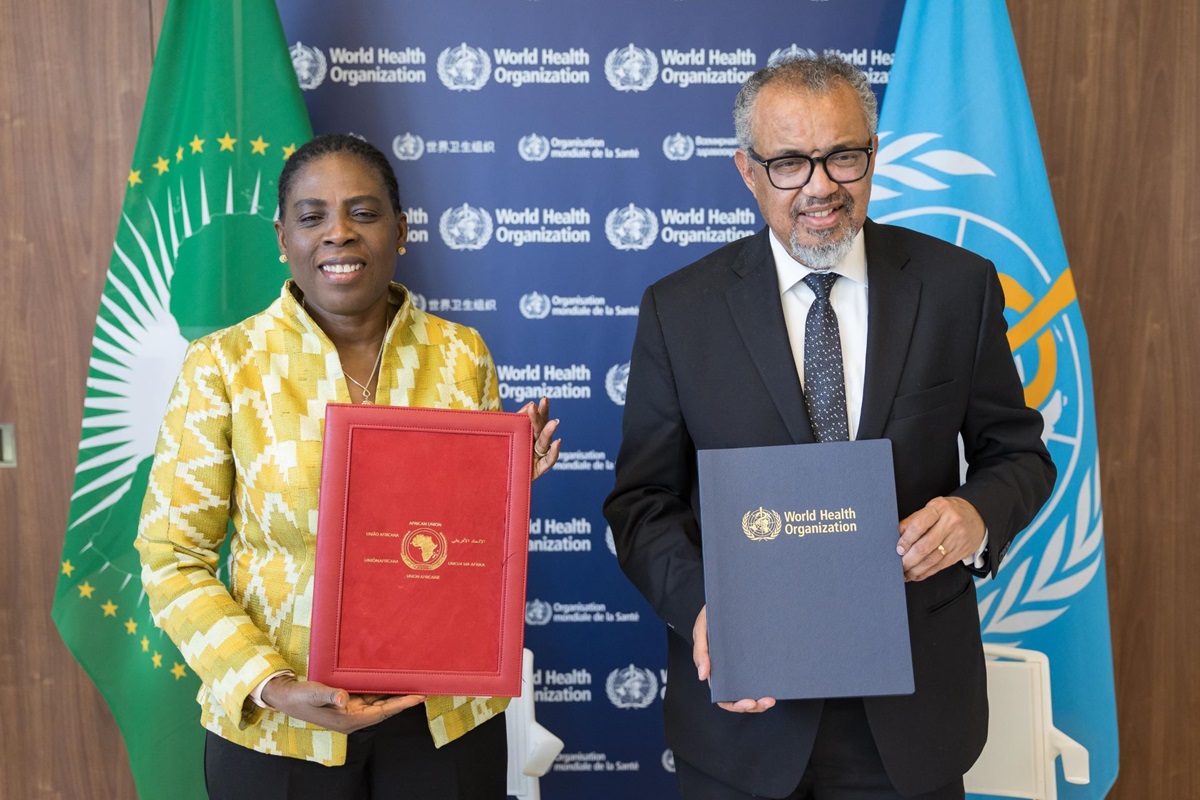 L'Union africaine et l'Organisation mondiale de la santé renouvellent leur partenariat stratégique pour accroître l'impact et renforcer les systèmes de santé en Afrique