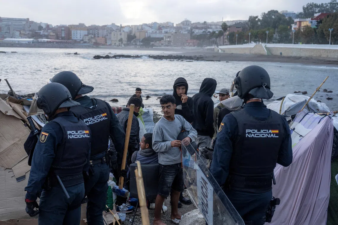 Spain plans stricter rules on asylum seekers in Ceuta, draft decree shows