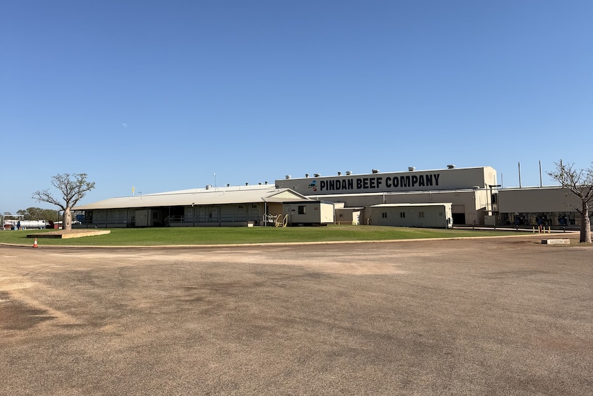 outside of Pindan Beef Co abattoir