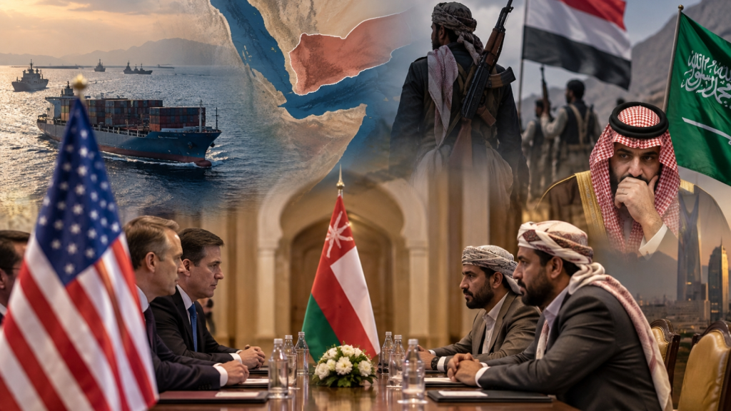In the confidential meeting, the Iran-backed militant group reportedly assured the US officials that they had no intention of attacking American vessels and that they were committed to the 2025 ceasefire with the United States. (AI-generated image)
