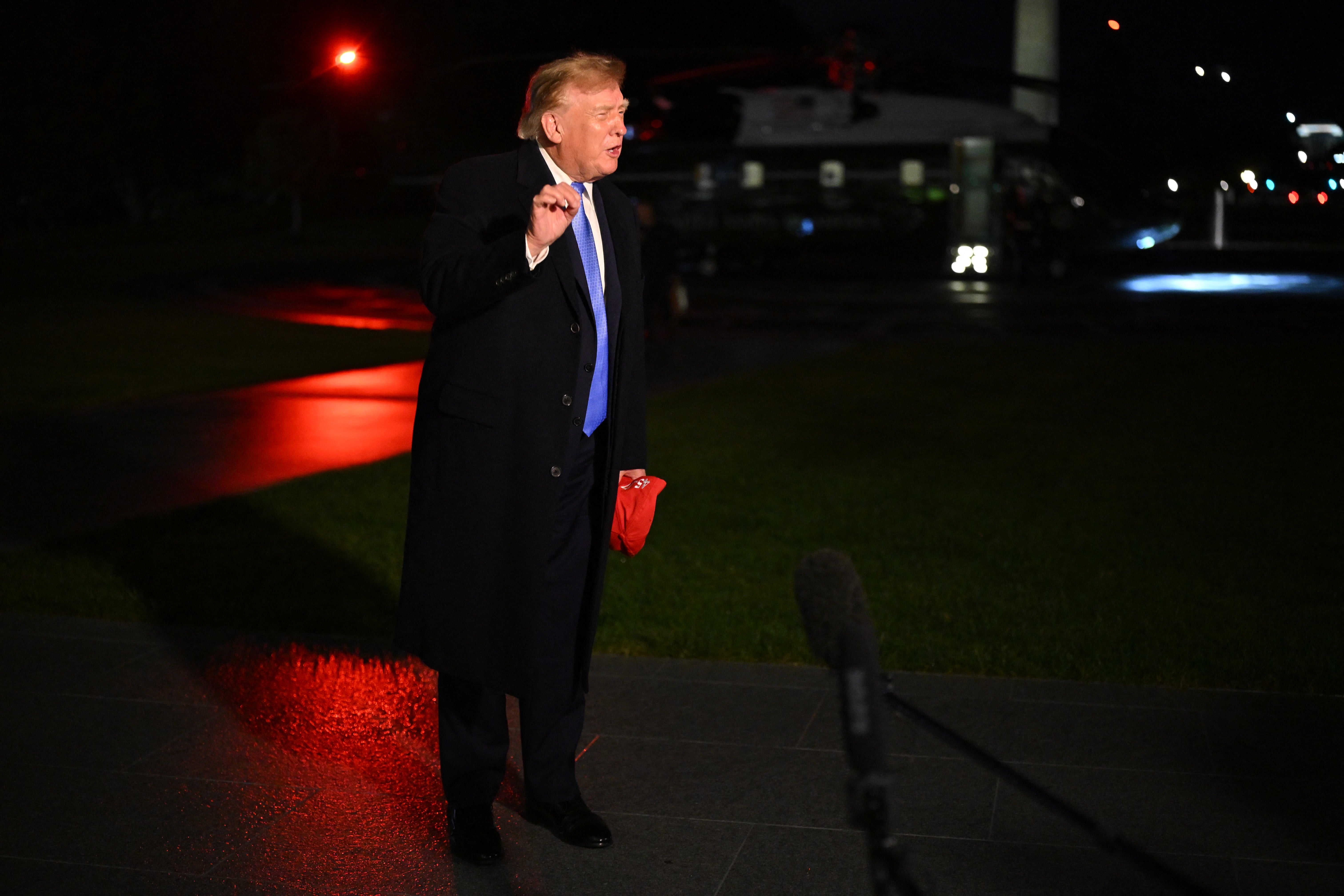 TV pool reporters were back in the White House pool on Sunday