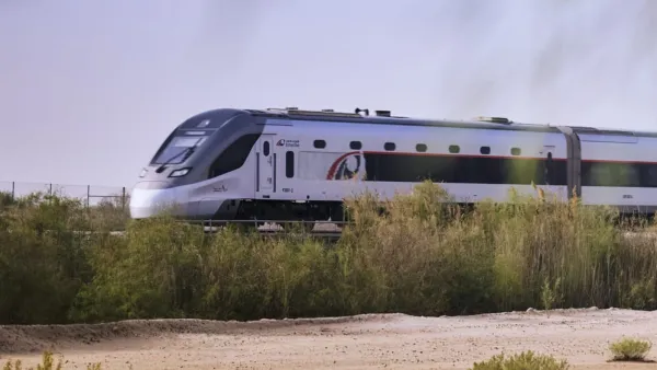 Dubai passenger train service: Etihad Rail connects Dubai, Abu Dhabi and Fujairah. (Image: Etihad Rail)