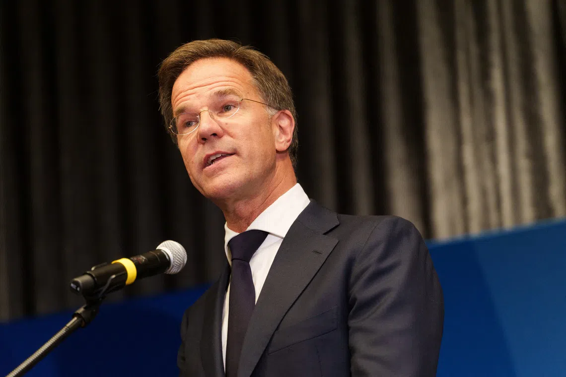 No imminent threat to NATO territory from Russia, Rutte says