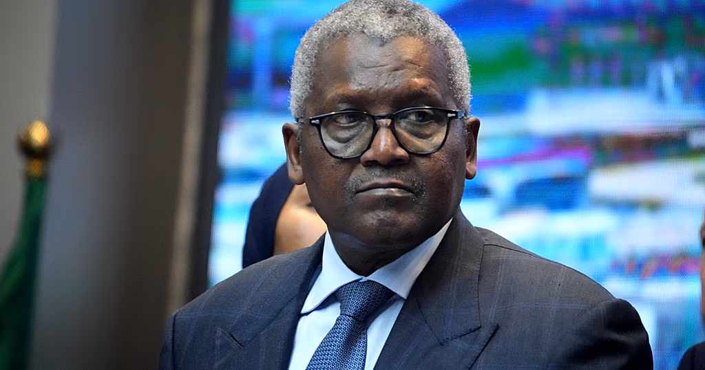 Nigerian oil tycoon Dangote says Africa will be mostly fuel self-sufficient by 2030
