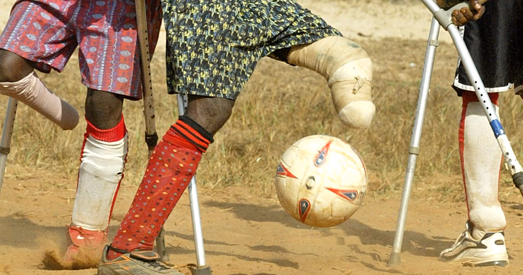 DRC amputee football tournament offers hope and a path to recovery
