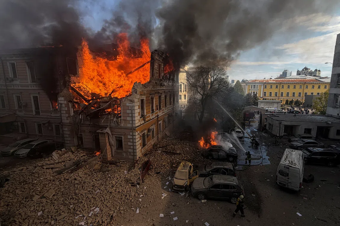 Kyiv Science Academy hit, 10 dead as Russian jet-drones strike across Ukraine
