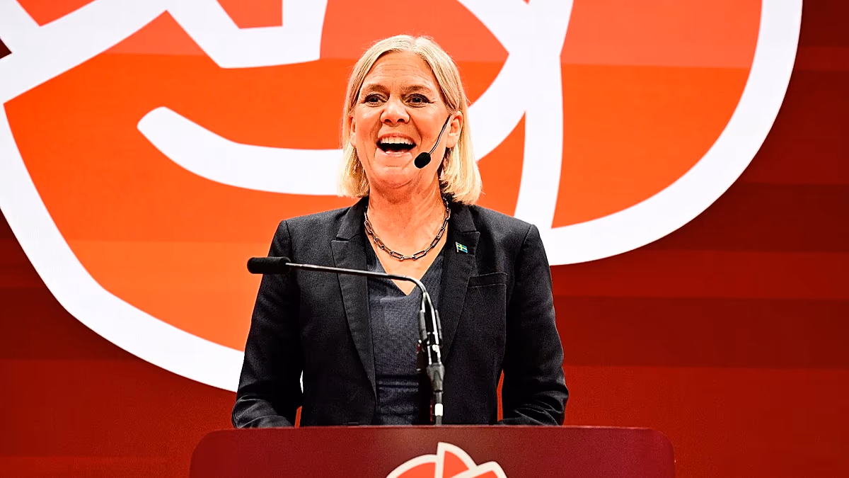Sweden's Social Democrat leader Andersson says 'currently no possibility' to form government