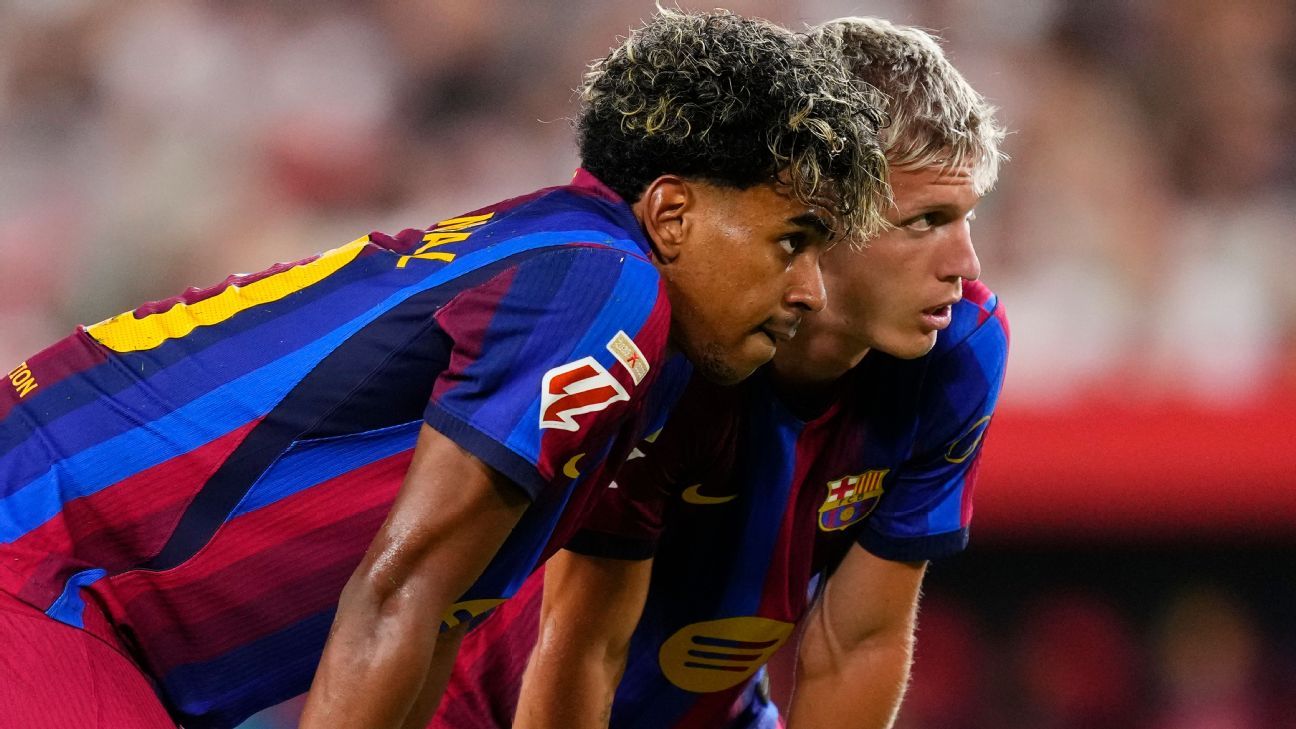 Barcelona's start to season is best in Europe's top 5 leagues for almost 100 years - ESPN