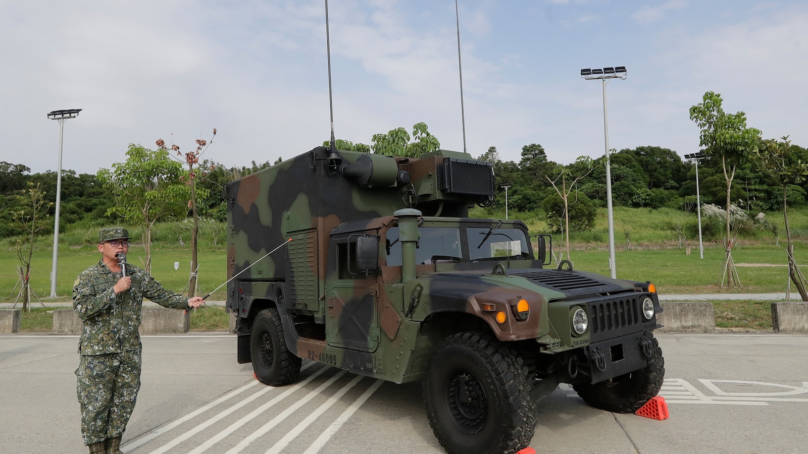 Taiwan says US arms sales to island are unchanged, but a $14B package remains on hold